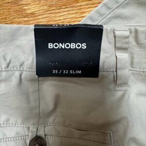 Bonobos Khakis Men's size 36/32 Slim Brand New